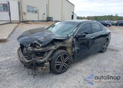 2016 Honda Accord Sport from USA, damaged, VIN 1HGCR2F52GA204922